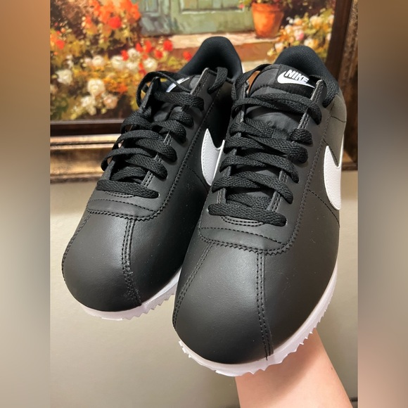 Nike Cortez Basic Black White sneakers - Picture 15 of 16